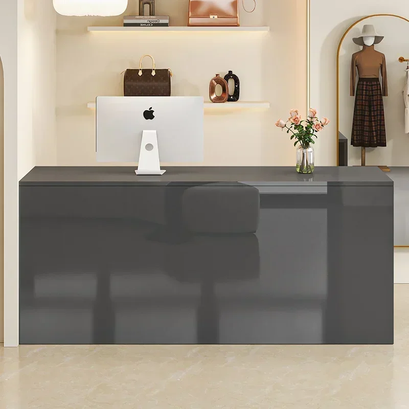Office Furniture Bali - Modern Resepsiyon Masalarını Özelleştirin Podyum Salon