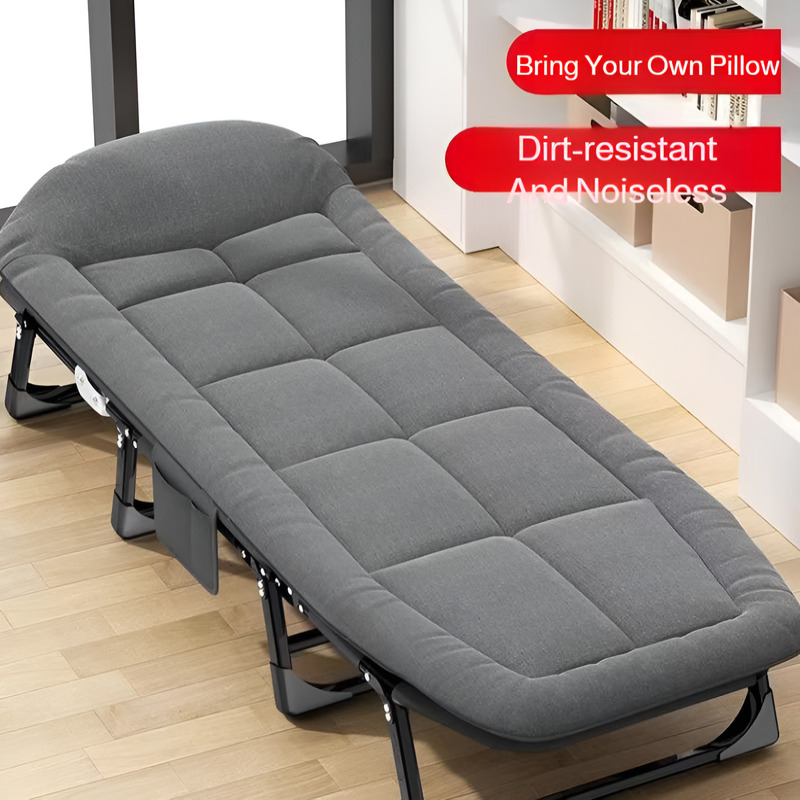 Office Furniture Ergonomic - Portatif Katlanır Şezlong Yatak, Montaj Gerektirmeyen,