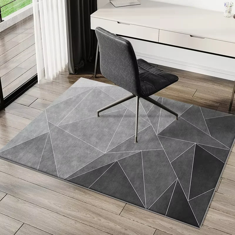 Chair Mat Hard Floor - VIKAMA Modern Geometrik Sandalye Zemin Mat