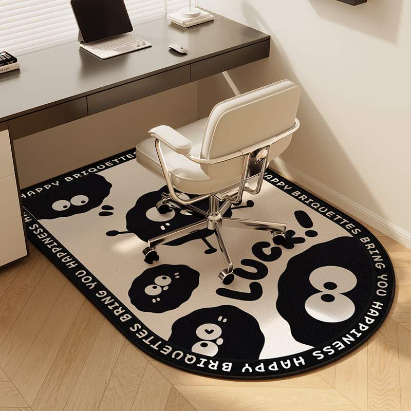 Chair Mat Hard Floor - VIKAMA Çocuk Odası Kömür Topu Paspas,