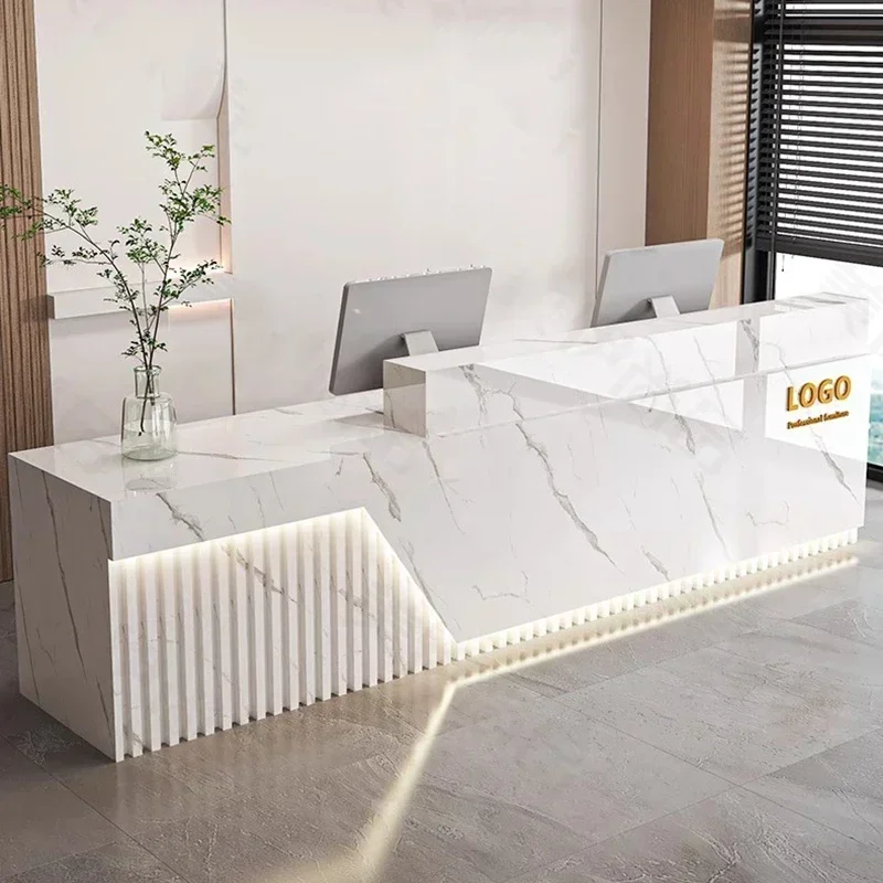 Office Furniture Bali - Özel Tasarım Lüks Resepsiyon Masaları Benzersiz