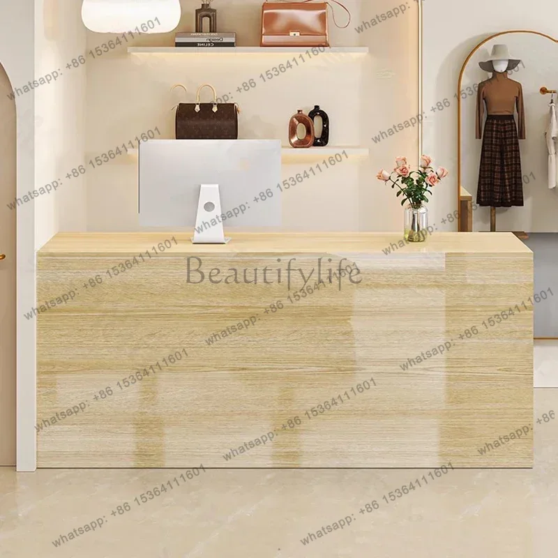 Office Furniture Bali - Lüks Güzellik Resepsiyon Masaları Podyum Salon