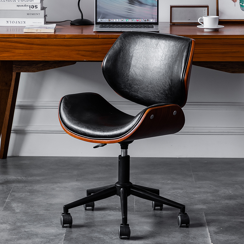 Office Furniture Ergonomic - ‌ Ergonomik Masif Ahşap Çalışma Koltuğu,