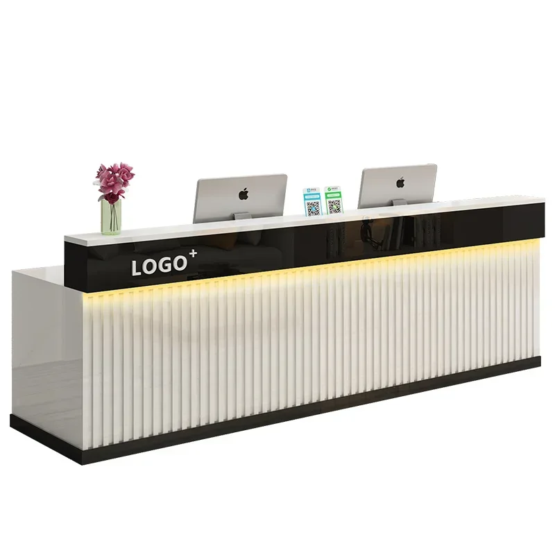 Office Furniture Bali - Tasarım Estetiği Resepsiyon Masaları Güzellik Sade