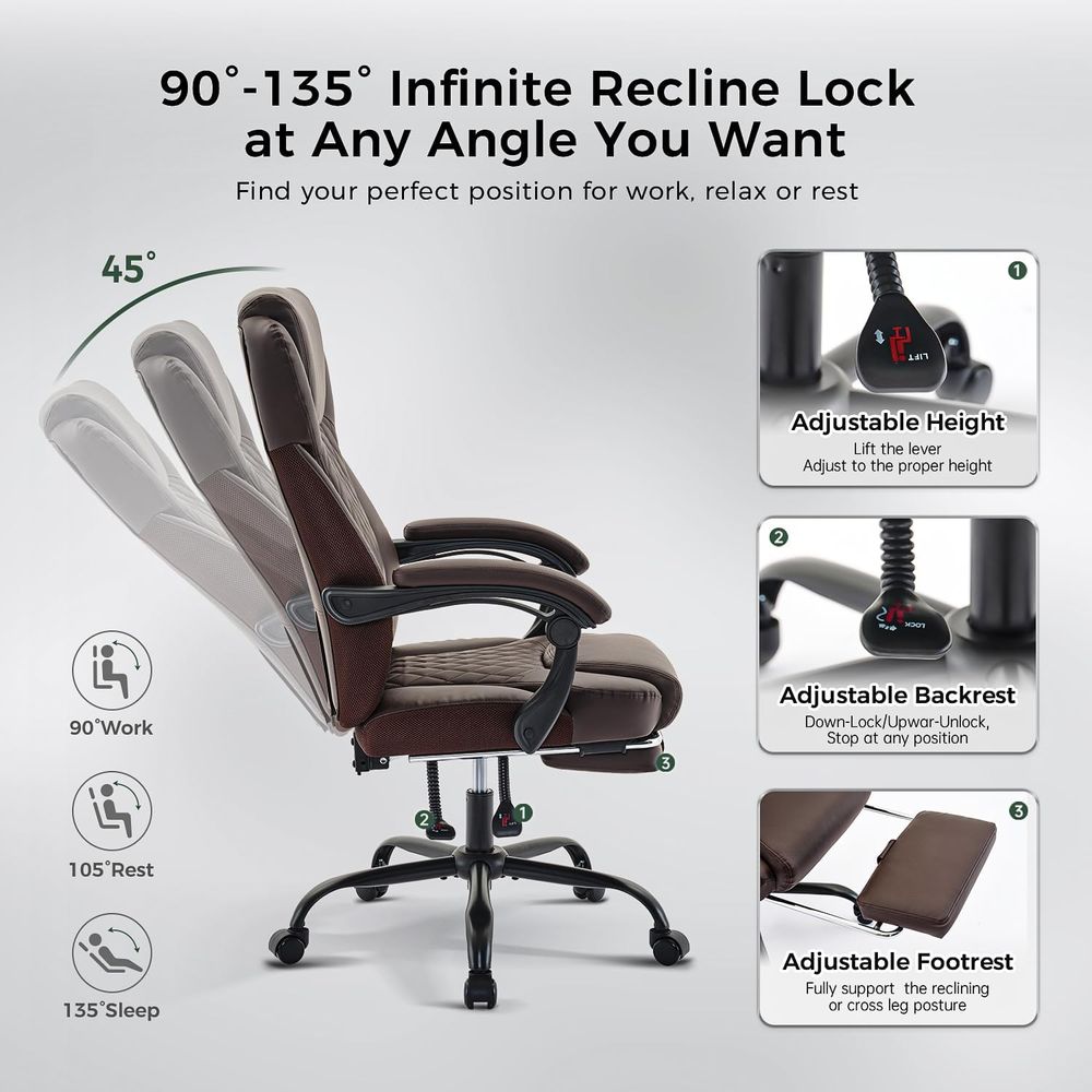 Ofis Koltuğu, Ayak Dayamalı Bü - Office Furniture Ergonomic incelemesi ve fiyatı