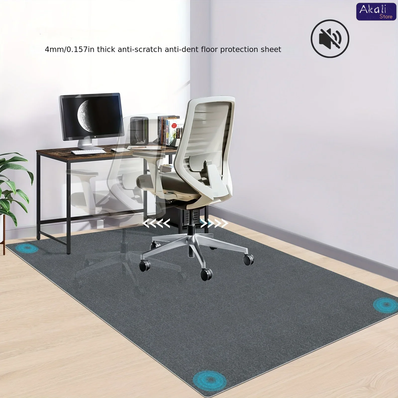 Büyük Boy Ofis Koltuğu Mat Kay - Chair Mat Hard Floor incelemesi ve fiyatı